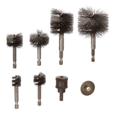 Click here to see Ridgid 93707 Ridgid 93707 Fitting Brush Storage Kit Includes Colletm Cutter, 1/2