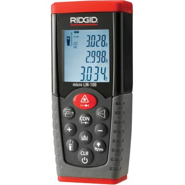 Click here to see Ridgid 36158 Ridgid 36158 Micro LM-100 Laser Distance Meter 164 Foot Range 1/16