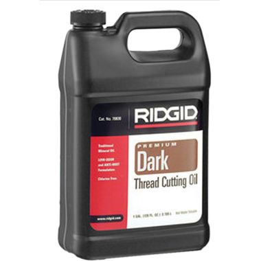 Click here to see Ridgid 70830 Ridgid 70830 1 Gallon Dark Threading Oil Low Odor Anti-Misting 