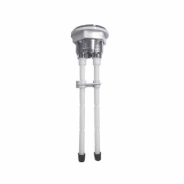 Click here to see Duravit 75961000 Duravit 132mm Dual Flush Push Button, Chrome - 0075961000 
