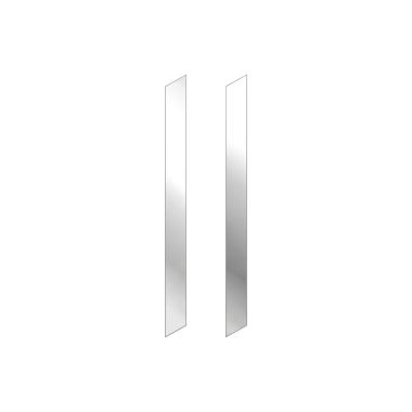 Click here to see  MSMK40D4P Robern Side Mount Set Mirror, Frameless - MSMK40D4P
