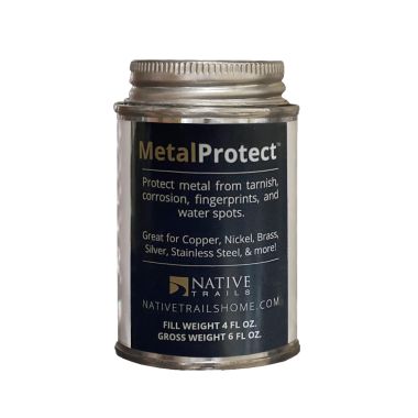Click here to see Native SKIT4-C Native Trails Protective Sealer, MetalProtect, 4oz - SKIT4-C