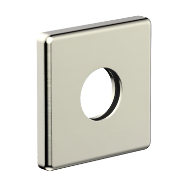 Click here to see Phlyrich  Phylrich Mix / Stria Square Shower Arm Flange, Satin Nickel - 3-719-015
