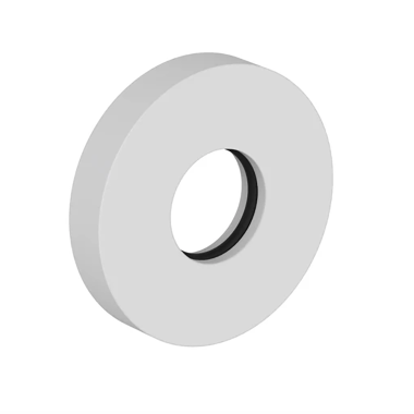 Click here to see   Phylrich Contemporary Round Shower Arm Flange, Satin White - 3-700-050