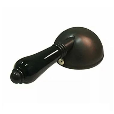 Click here to see   Rohl New Style Porcelain Lever Handle with Dome Cap, Tuscan Brass - K7676TB
