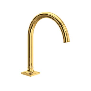 Click here to see   Rohl Spout, Unlacquered Brass - AP08D3ULB-W