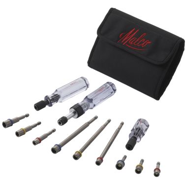 Click here to see Malco CONNEXT5 Malco CONNEXT5 12-Piece Magnetic Hex Hand Driver Kit
