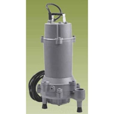 Click here to see Little Giant 620269 Little Giant WSG200 Series Submersible Grinder Pump, 1-Phase, Auto Switch, 2 HP, 230 V,  50 GPM, 1-1/4