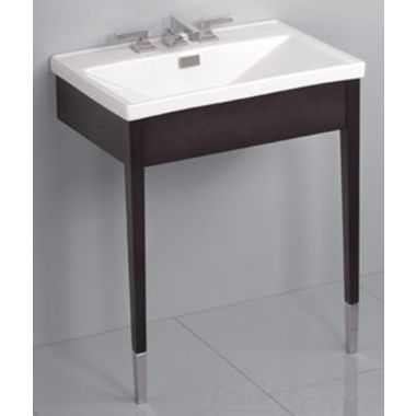 Click here to see Toto LF930.8WCPN#51 TOTO LF930.8WCPN#51 Lloyd Metal Console Lavatory, Ebony
