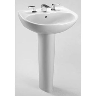 Click here to see Toto LPT241.4#51 Toto LPT241.4#51 Supreme 23 x 20 Ebony Pedestal Lavatory Sink