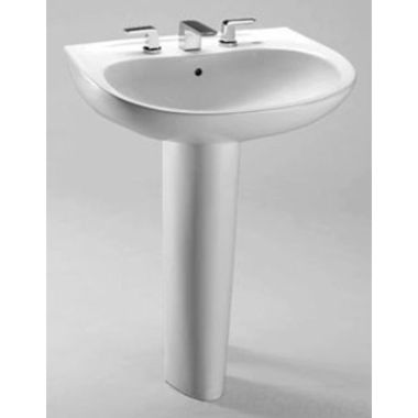 Click here to see Toto LPT242G#03 Toto LPT242G#03 Prominence 26 x 22 Bone Pedestal Lavatory Sink