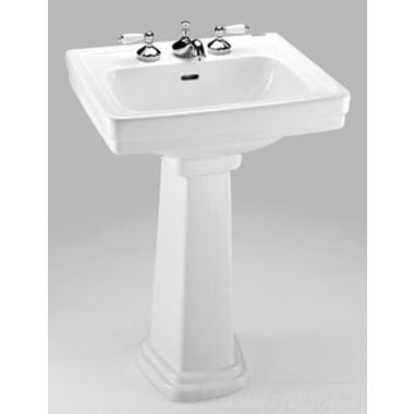 Click here to see Toto LPT532.4N#01 Toto LPT532.4N#01 Cotton White Promenade Pedestal and Lavatory Basin