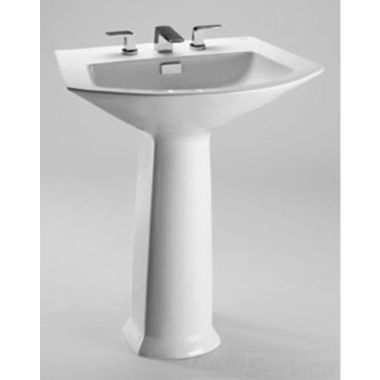 Click here to see Toto LPT960#51 Toto LPT960#51 Ebony Soiree Pedestal Lavatory Single Hole--Complete