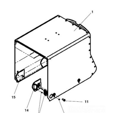 Click here to see Ridgid 10203 Ridgid 10203 Housing Assembly For Black and White Monitor and VCR