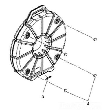 Click here to see Ridgid 14008 Ridgid 14008 4 Rubber Feet