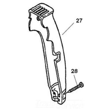 Click here to see Ridgid 19248 Ridgid 19248 Handle Cover