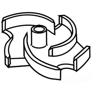 Click here to see Ridgid 25158 Ridgid 25158 SSP1000 Impeller