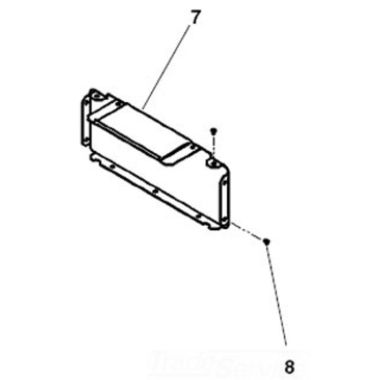 Click here to see Ridgid 25238 Ridgid 25238 Rear DVD Plate