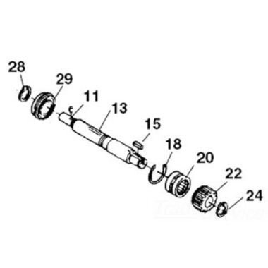 Click here to see Ridgid 26367 Ridgid 26367 .7509 ID x.75 L Roller Bearing