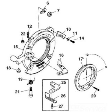 Click here to see Ridgid 26622 Ridgid 26622 Torsion Spring .85