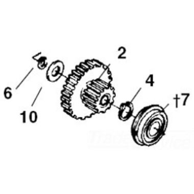 Click here to see Ridgid 26702 Ridgid 26702 Fixed Gear Cluster Assembly