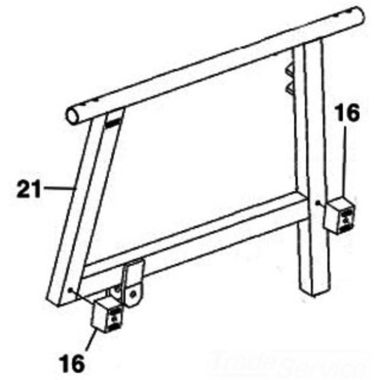Click here to see Ridgid 26793 Ridgid 26793 Rear Leg