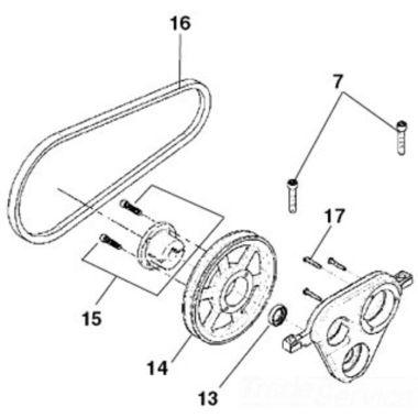 Click here to see Ridgid 26948 Ridgid 26948 Input Pulley