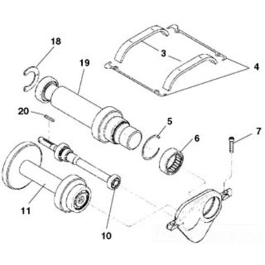 Click here to see Ridgid 26963 Ridgid 26963 Input Shaft Assembly