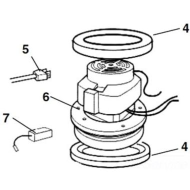 Click here to see Ridgid 30443 Ridgid 30443 RV2400A 115 Volt Motor