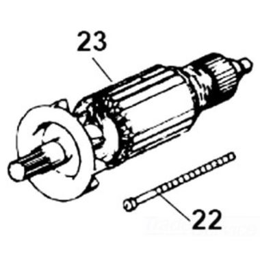 Click here to see Ridgid 32316 Ridgid 32316 48V 700 Power Drive Armature