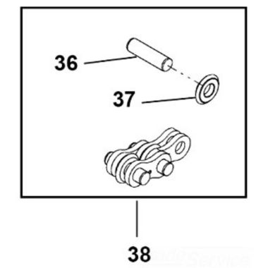 Click here to see Ridgid 33680 Ridgid 33680 206 Chain Pin