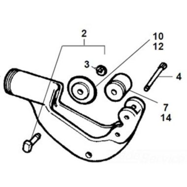 Click here to see Ridgid 34355 Ridgid 34355 Package of 2 Roll Pins With Clip