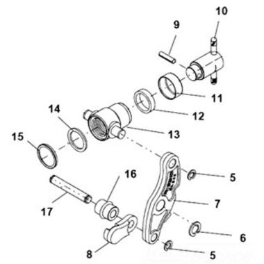 Click here to see Ridgid 34440 Ridgid 34440 246 Spacer Wheel 