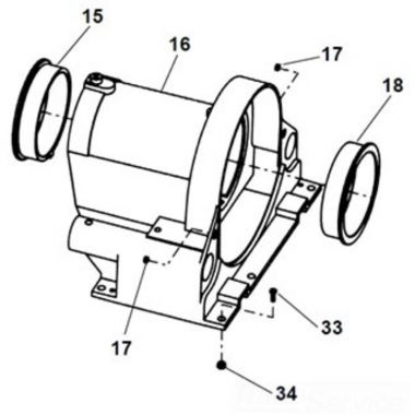 Click here to see Ridgid 34712 Ridgid 34712 Rear Spindle Bearing