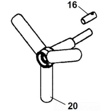 Click here to see Ridgid 35187 Ridgid 35187 Shaft, Pinion IDLER 1822