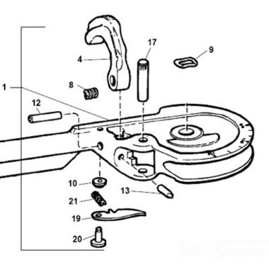 Click here to see Ridgid 35315 Ridgid 35315 Handle, Assembly FORM 358