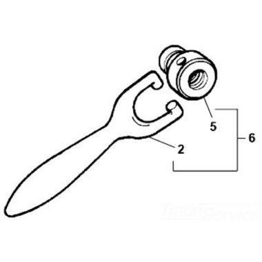 Click here to see Ridgid 40820 Ridgid 40820 Nut, With Handle