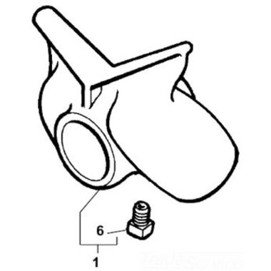 Click here to see Ridgid 40850 Ridgid 40850 Support, Rear With Screw