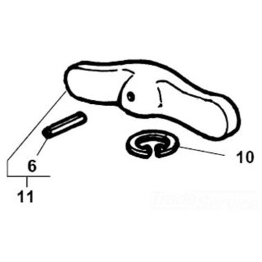 Click here to see Ridgid 41440 Ridgid 41440 Handle, With Pin 454