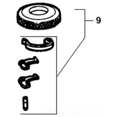 Click here to see Ridgid 41445 Ridgid 41445 Latch, With Spring