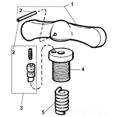 Click here to see Ridgid 41495 Ridgid 41495 Handle, With Pin 376
