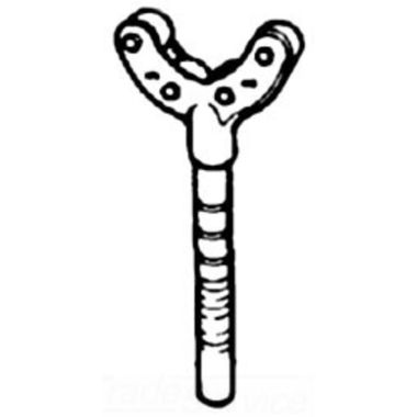 Click here to see Ridgid 42535 Ridgid 42535 Bracket, Post With Roll 46