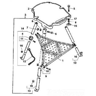 Click here to see Ridgid 42990 Ridgid 42990 Tray, With Leg