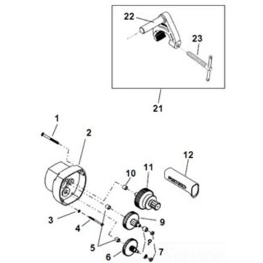Click here to see Ridgid 43302 Ridgid 43302 Screw Assembly