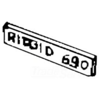 Click here to see Ridgid 43307 Ridgid 43307 Decal, Model NO