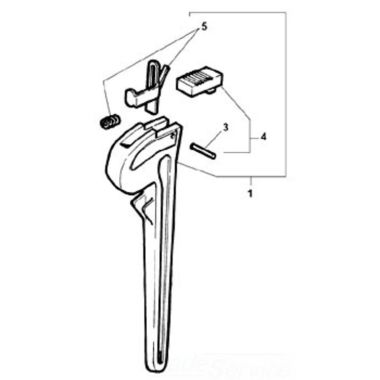 Click here to see Ridgid 43467 Ridgid 43467 Wrench Handle 810