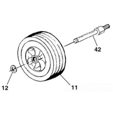 Click here to see Ridgid 43837 Ridgid 43837 Axle, Front