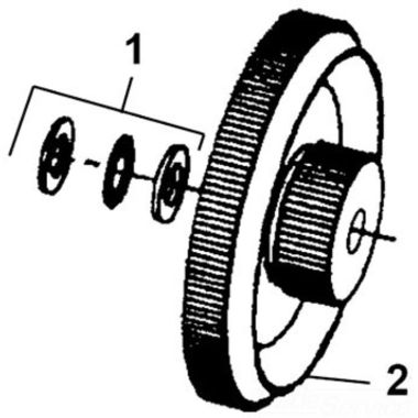 Click here to see Ridgid 44532 Ridgid 44532 Gear, Input 50HZ
