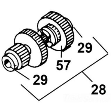 Click here to see Ridgid 44632 Ridgid 44632 Gear, Large RB214 Motor