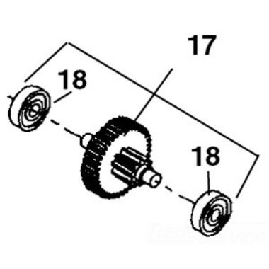 Click here to see Ridgid 44990 Ridgid 44990 Gear, Assembly 2ND Intermediate 